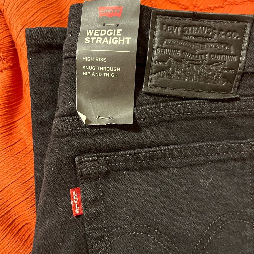 Levi's Black High Rise Jeans